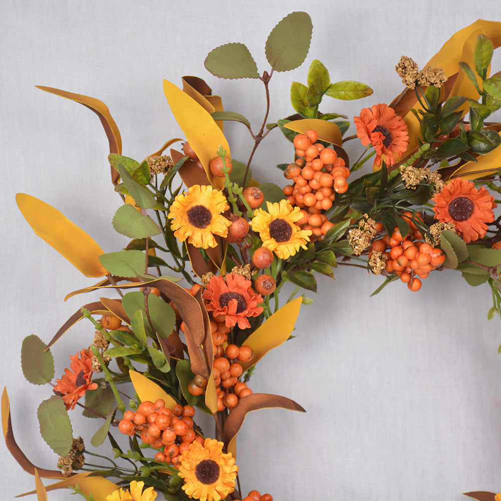 Fall Thanksgiving Harvest Wreath