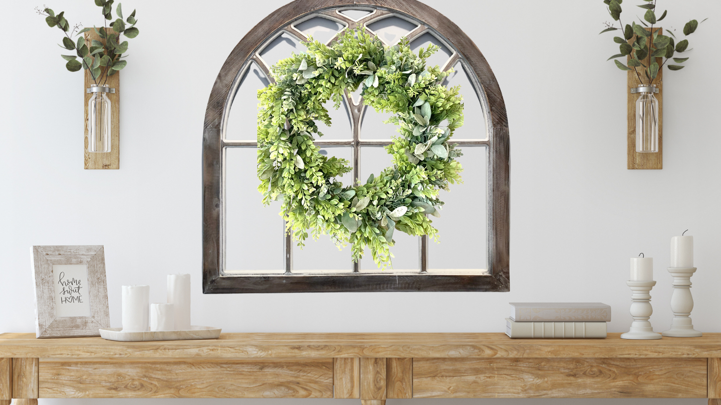 Farmhouse Eucalyptus Greenery Wreath
