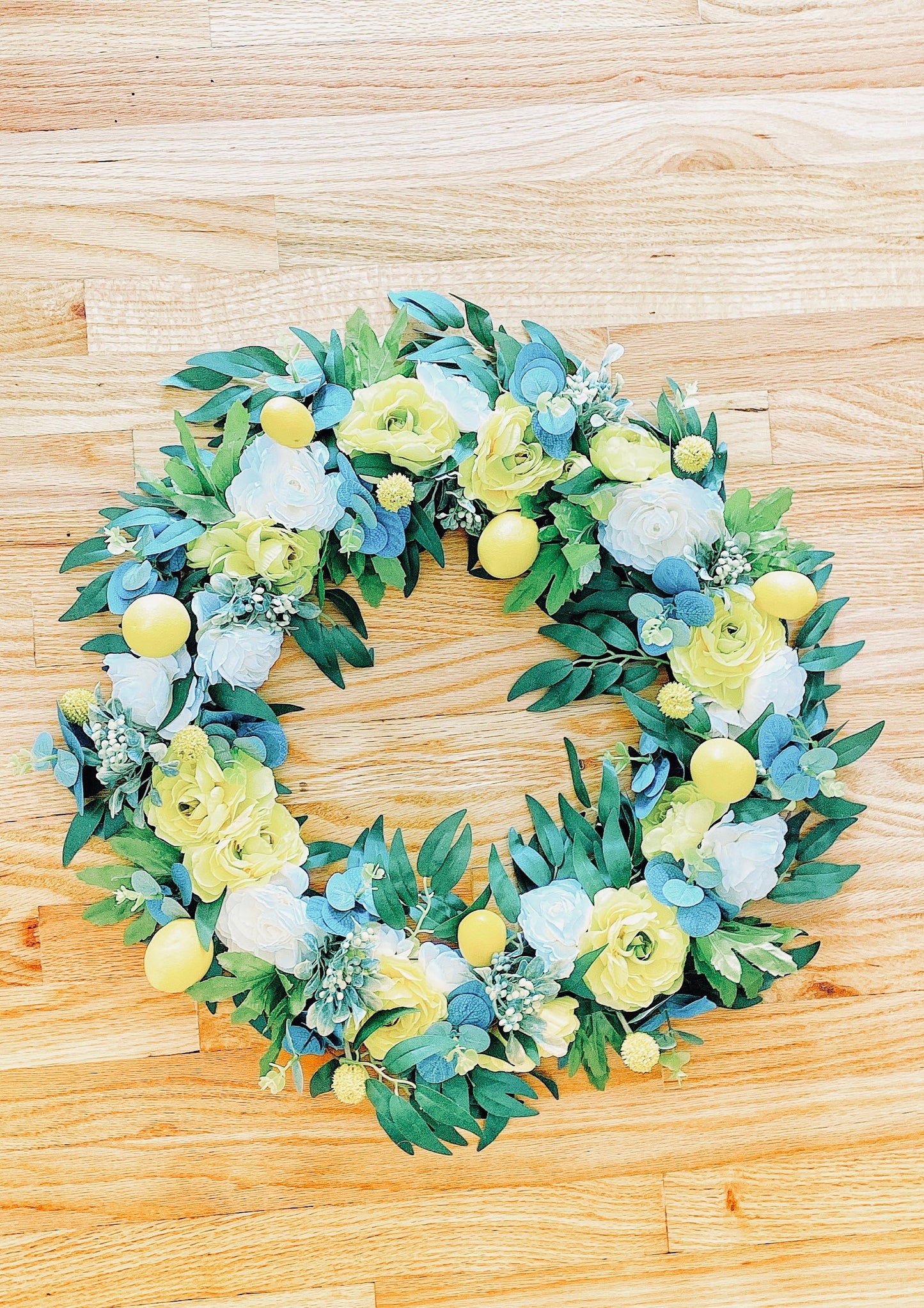 Lemon Poppy Spring & Summer Wreath