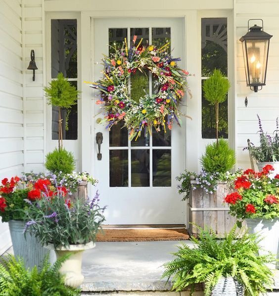 Texas Wildflower wreath BEST SELLER