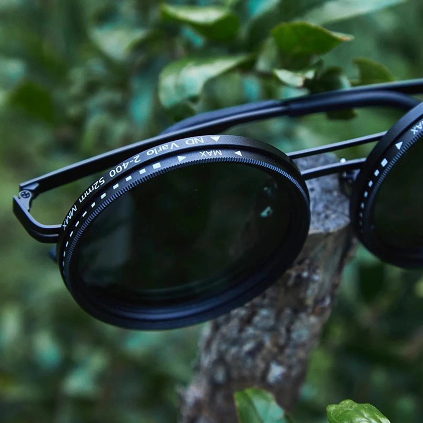 🔥Last Day 49% OFF - 2025 New ND Filter 1-9 Gears Adjustable Tint Uv400 RoundSunglasses