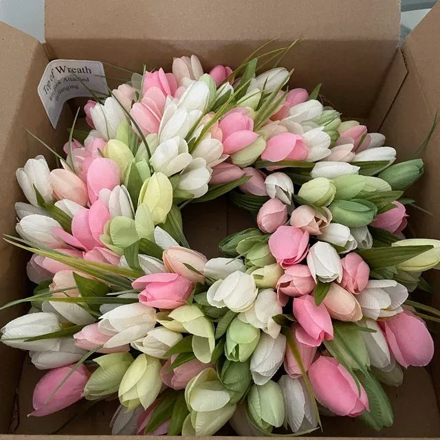 BESTSELLER Spring Wreath- Tulip Spring Wreath