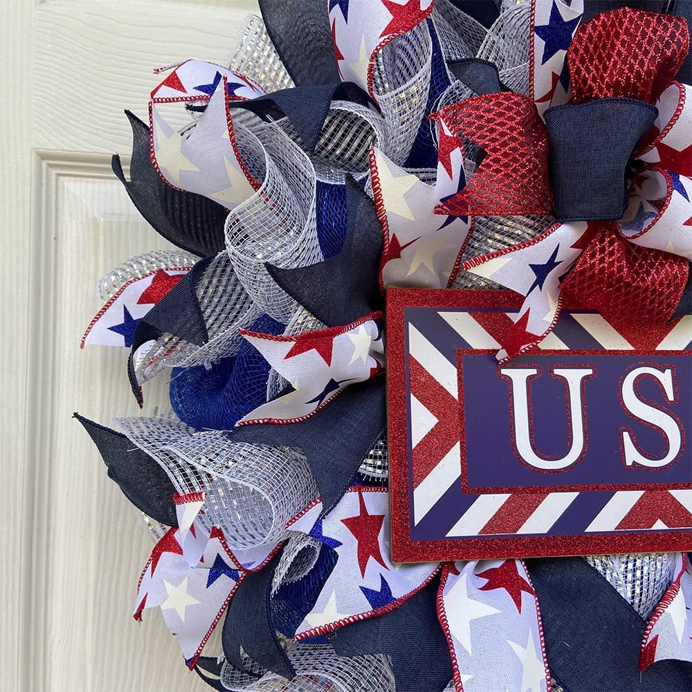 New Arrival-American Flag Wreath