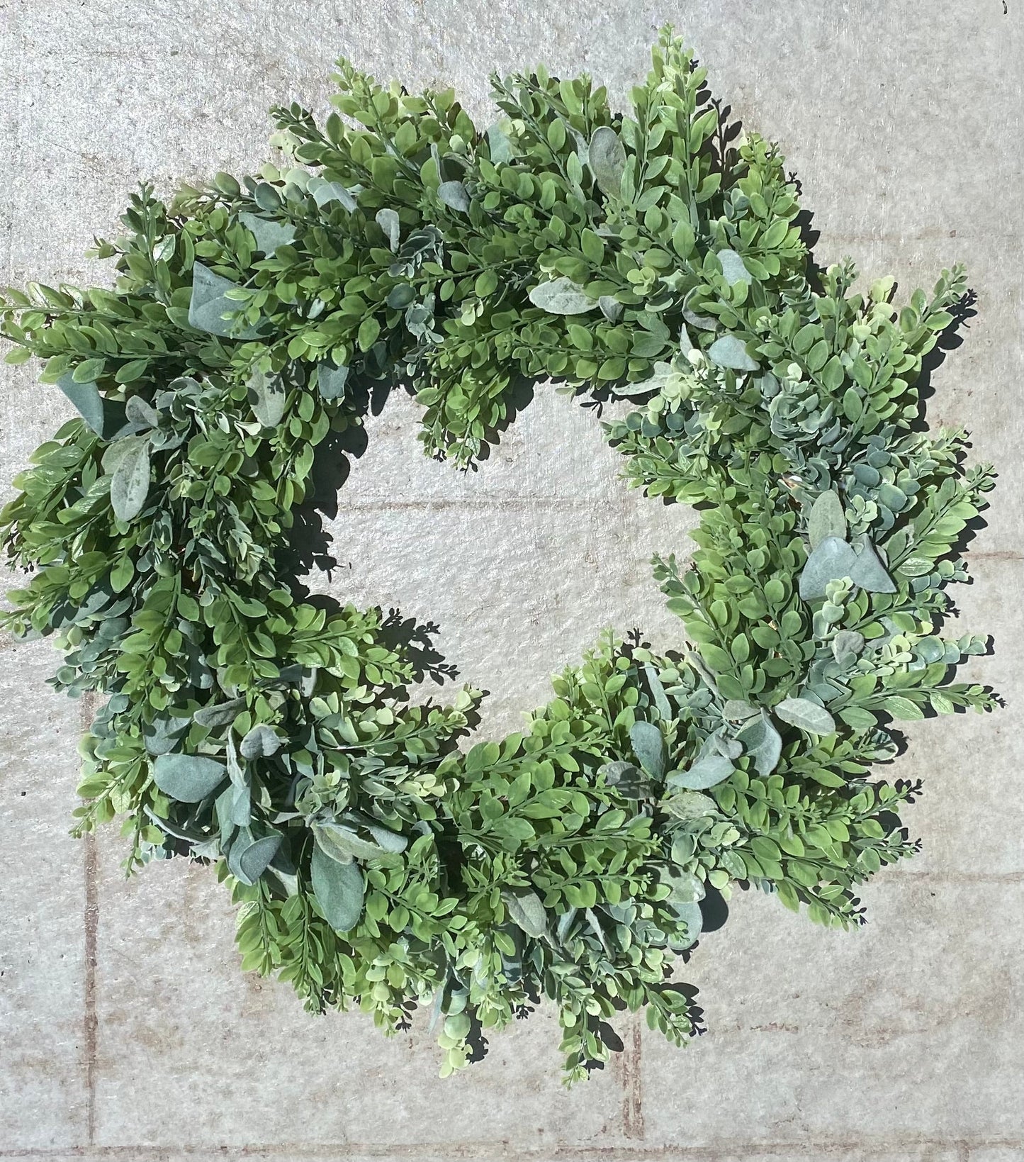 Farmhouse Eucalyptus Greenery Wreath