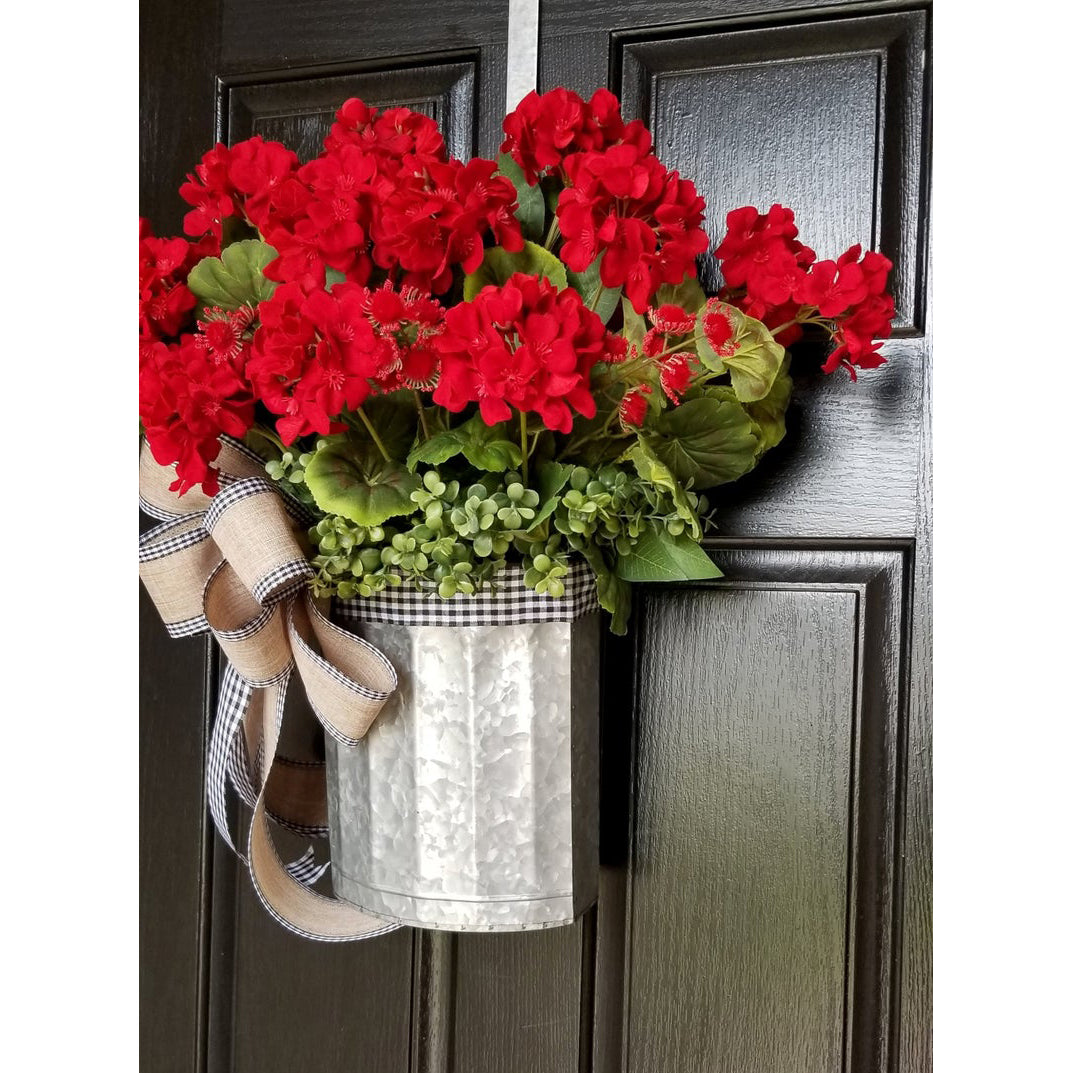 Geraniums basket Wreaths