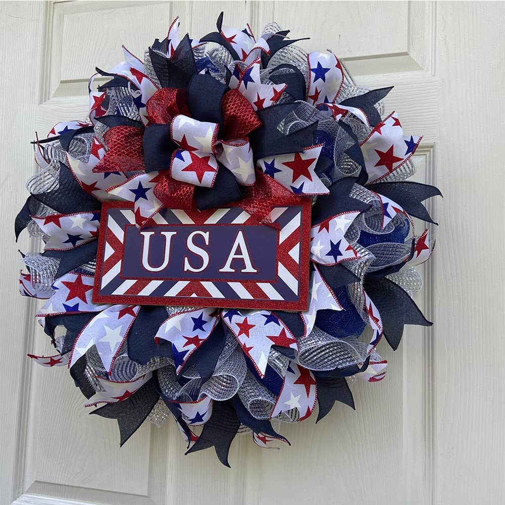 New Arrival-American Flag Wreath