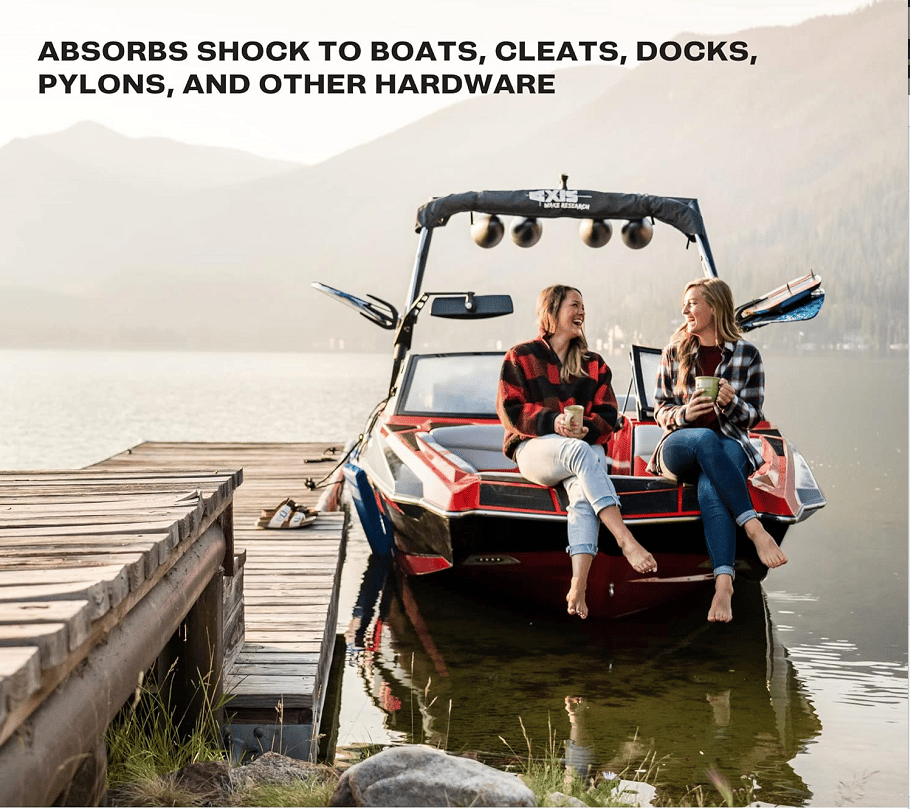 🛥️Heavy-Duty Bungee Dock Lines