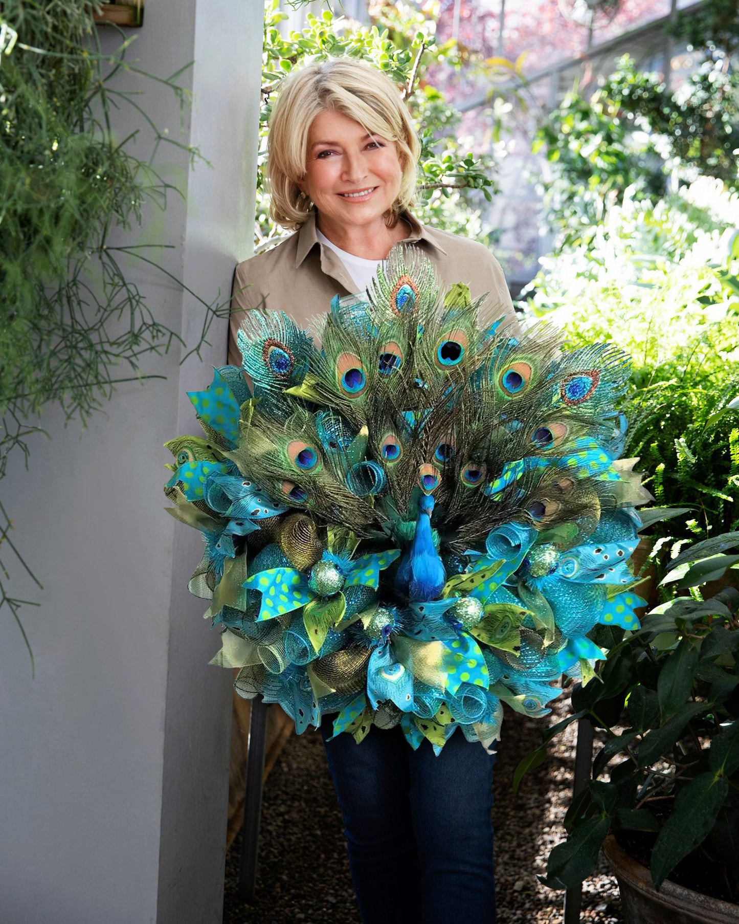 😍Wreaths to Wow Your Neighbors🦚Gorgeous Peacock Wreath