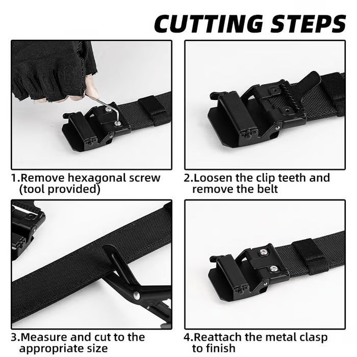 š„šLast Day Promotion 48% OFF -š„EDC Nylon Ratchet Belt
