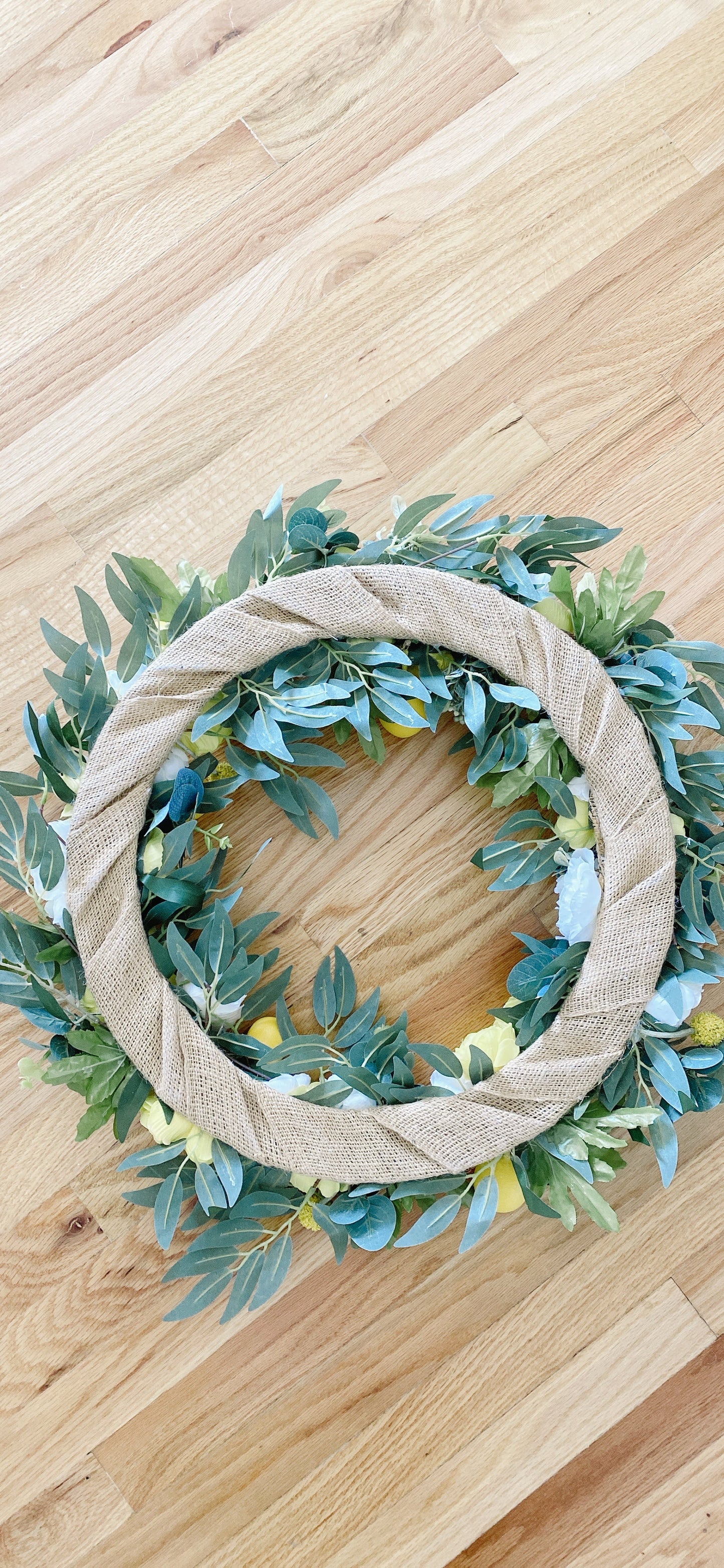 Lemon Poppy Spring & Summer Wreath