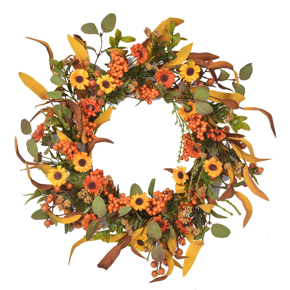 Fall Thanksgiving Harvest Wreath