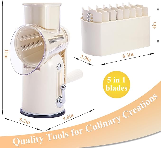💥Ultimate Kitchen Ally -💥-5 In 1 Food Chopper✨(Be sold out soon)👨🍳
