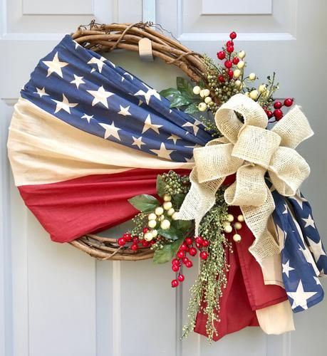 Patriotic Wreath, Americana Wreath