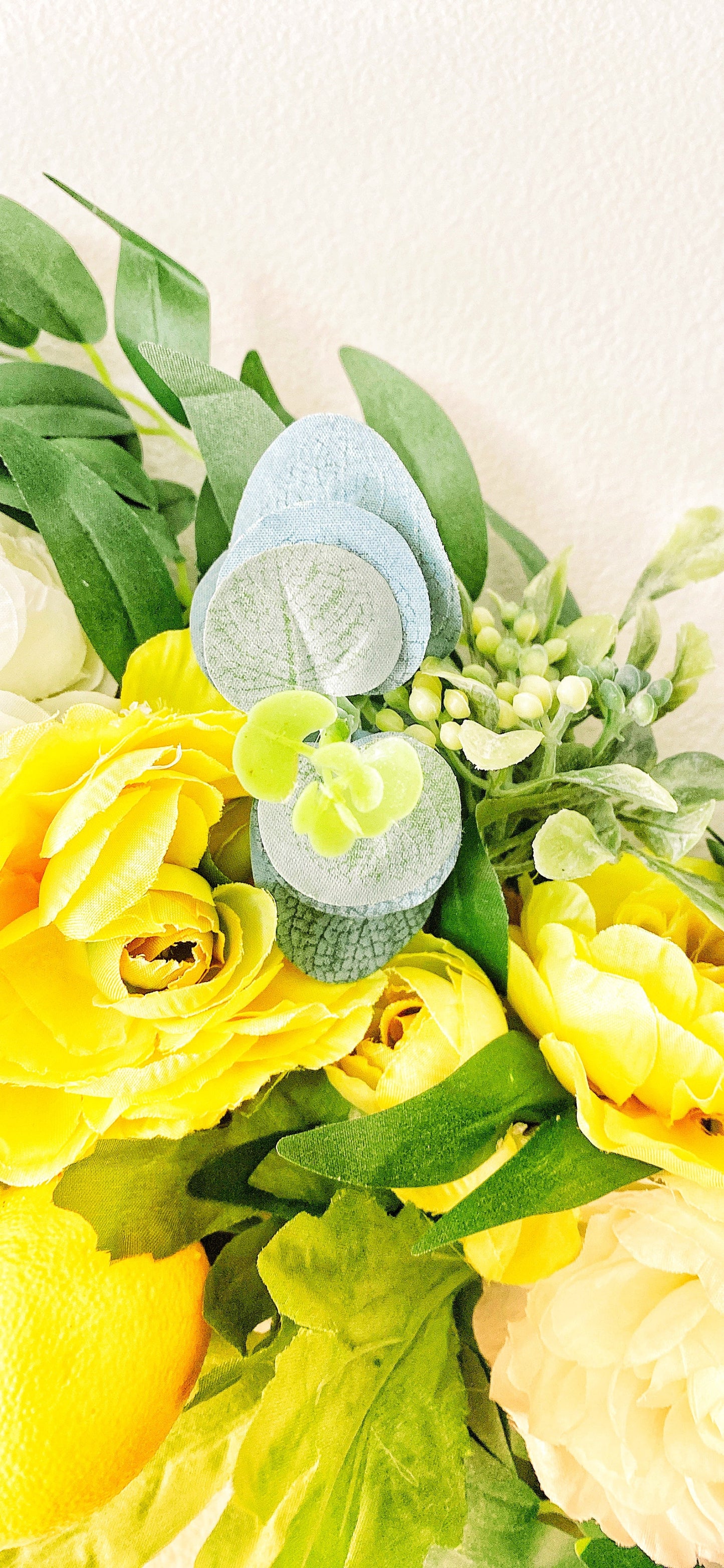 Lemon Poppy Spring & Summer Wreath