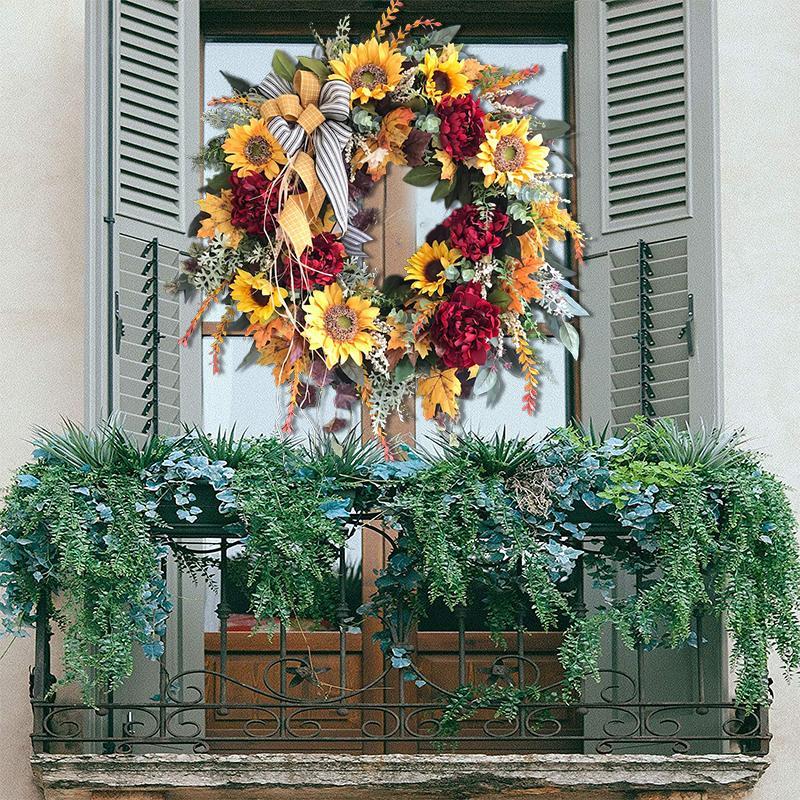 🌻Sunflower Wreath-Country French Wreath