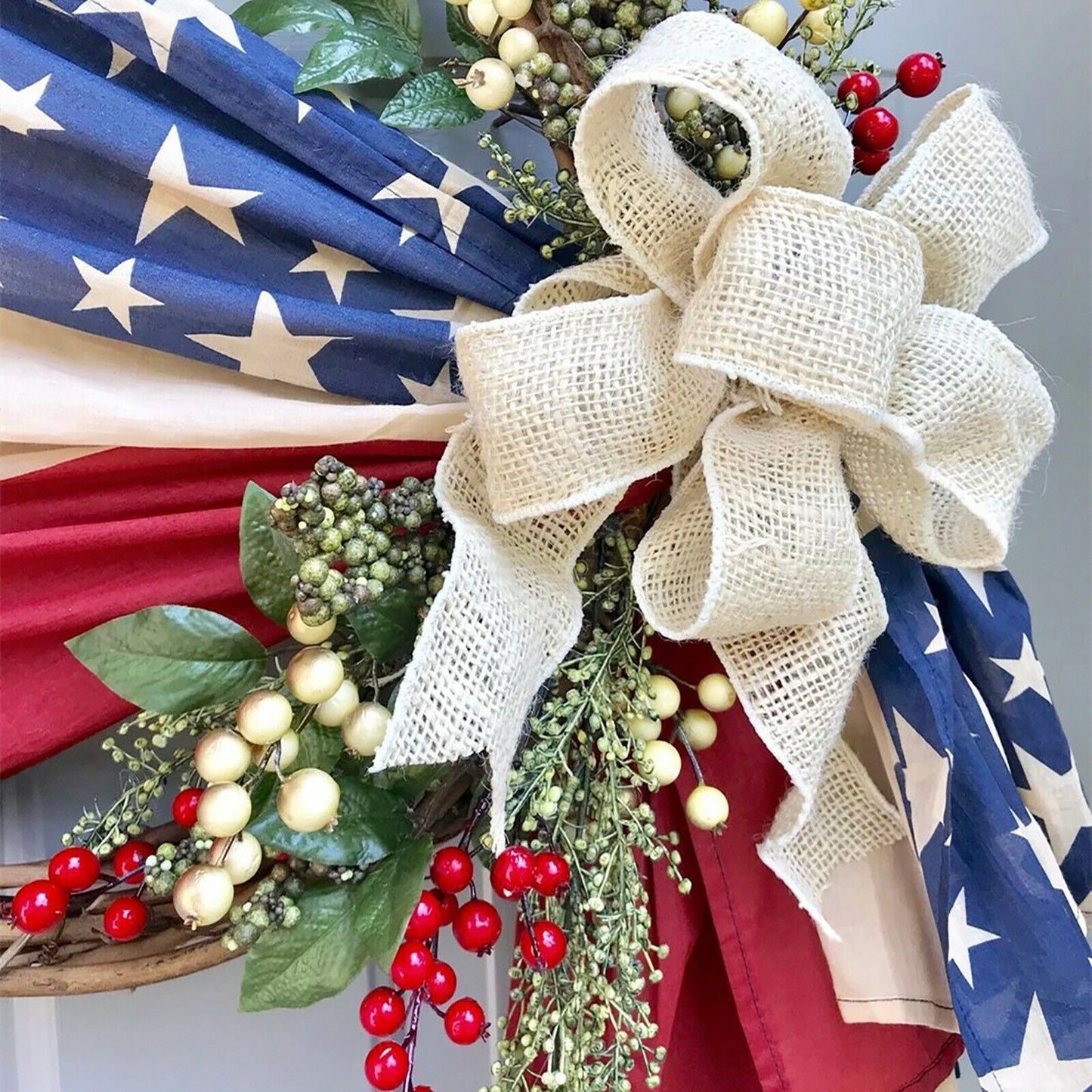 Patriotic Wreath, Americana Wreath