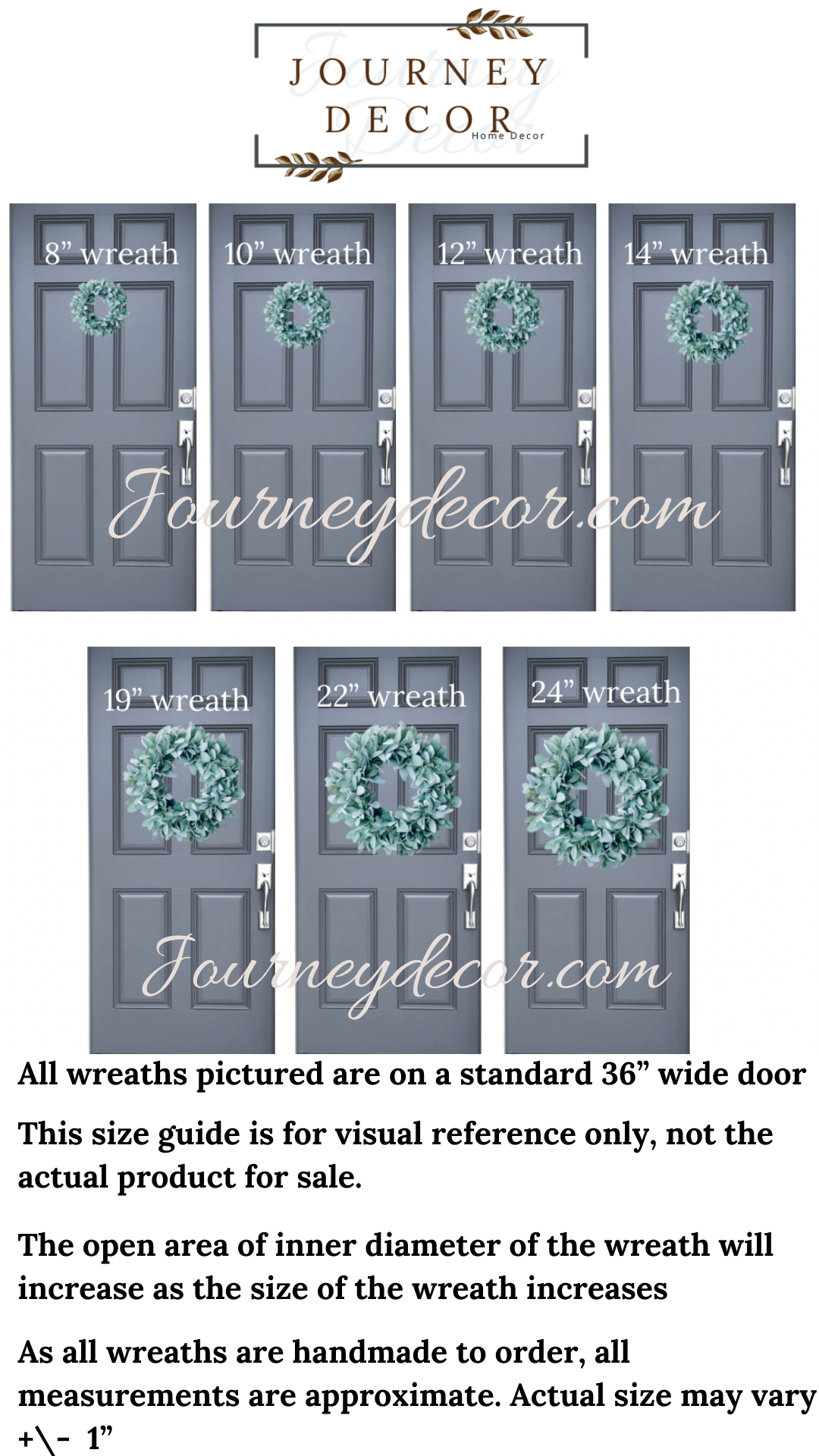 Eucalyptus and Lambs Ear Year Round Wreath