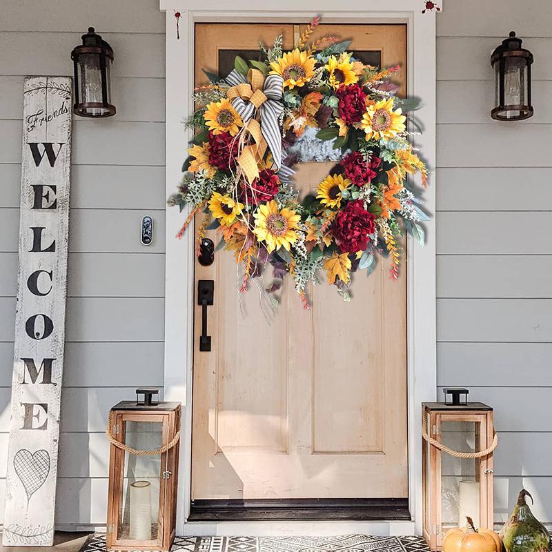 🌻Sunflower Wreath-Country French Wreath