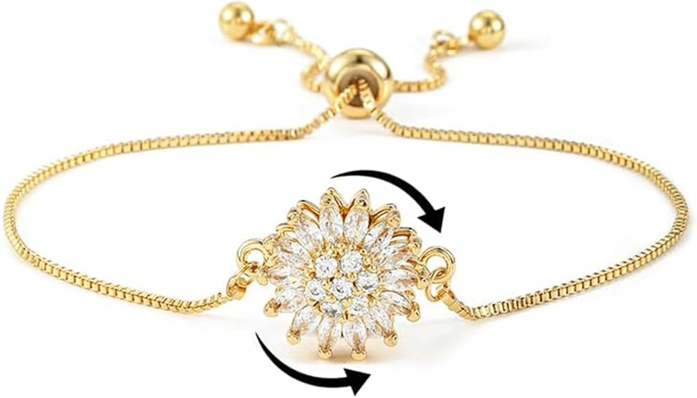 🎁Last Day Sale 🌻Sunflower Mood Bracelet