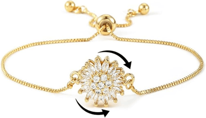 🎁Last Day Sale 🌻Sunflower Mood Bracelet