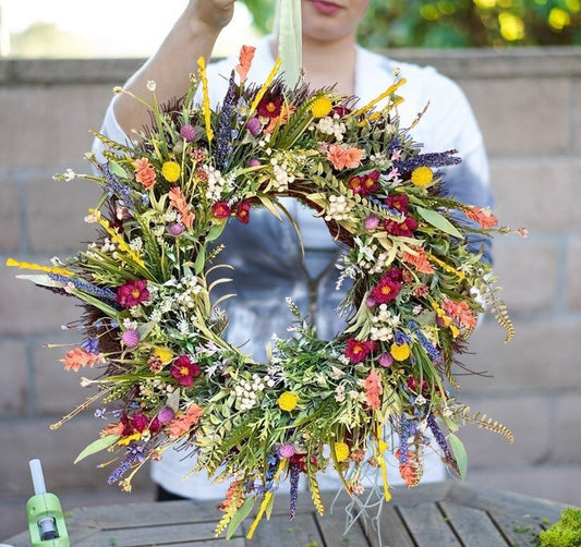 Texas Wildflower wreath BEST SELLER