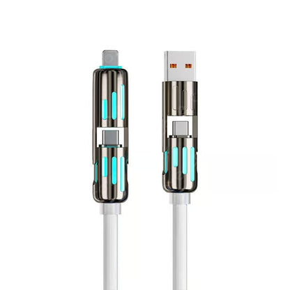 🔥FACTORY DIRECT SALE -60% OFF⏰ 4-in-1 USB Charging Cable fast charging MAX 240W
