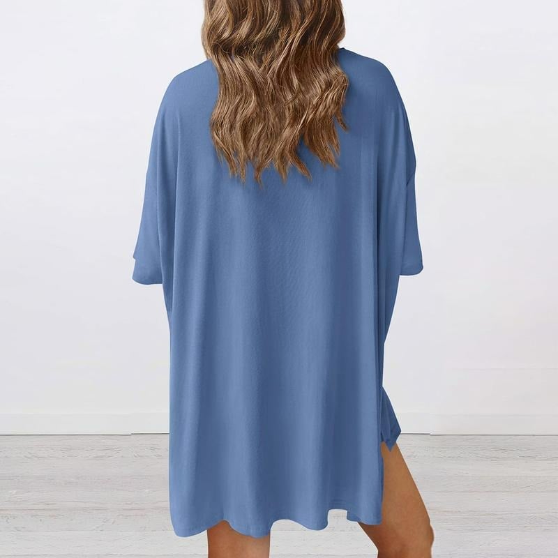 2025 Summer Casual Oversized Shirts Shorts Matching Women's Two Piece Lounge Set