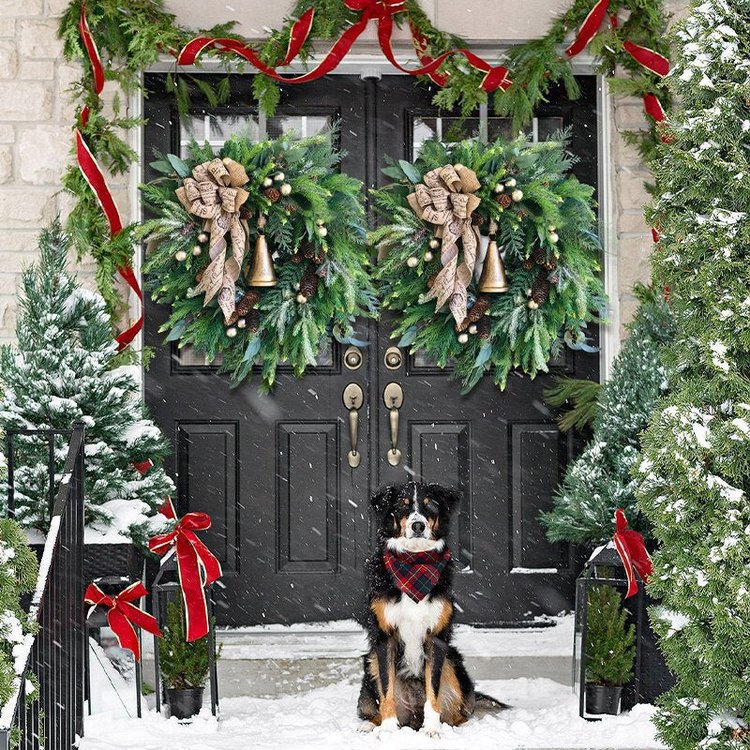 Bohemian Wreath Door Decoration