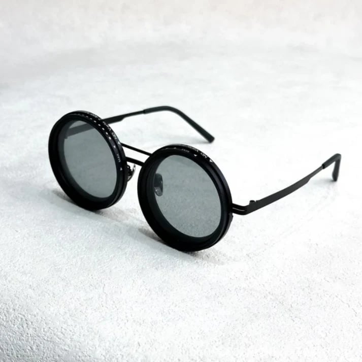 🔥Last Day 49% OFF - 2025 New ND Filter 1-9 Gears Adjustable Tint Uv400 RoundSunglasses