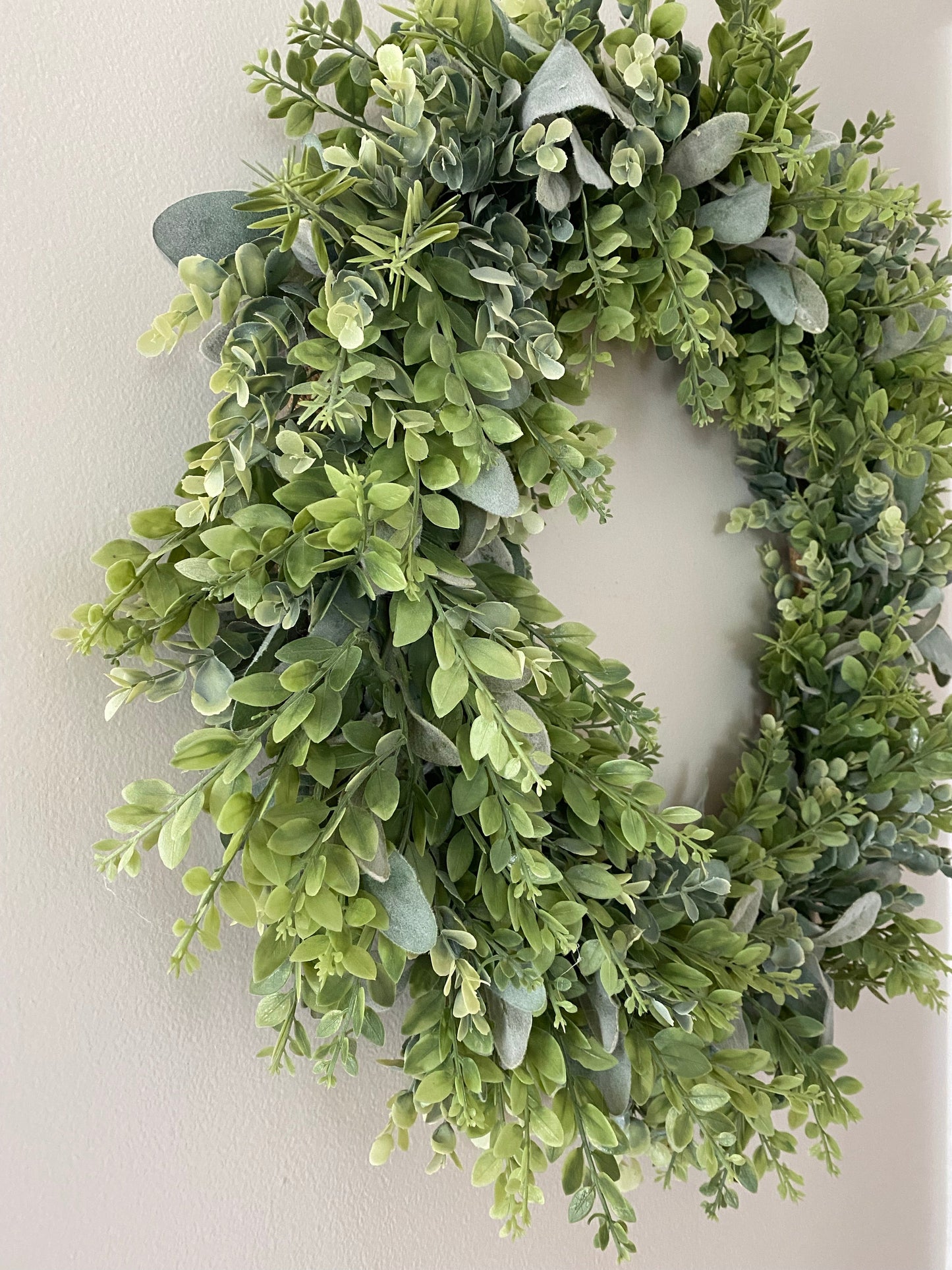 Farmhouse Eucalyptus Greenery Wreath