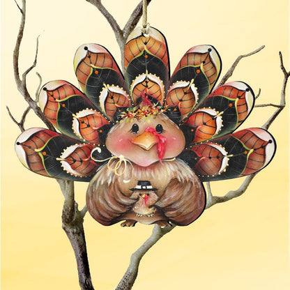 Turkey Wreath Door Hanger 🍂Thanksgiving  Decor