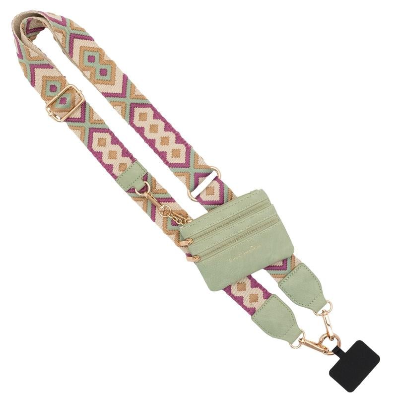 (🔥Last Day Promotion 60%-OFF)💖Phone Strap with Zippered Pouch