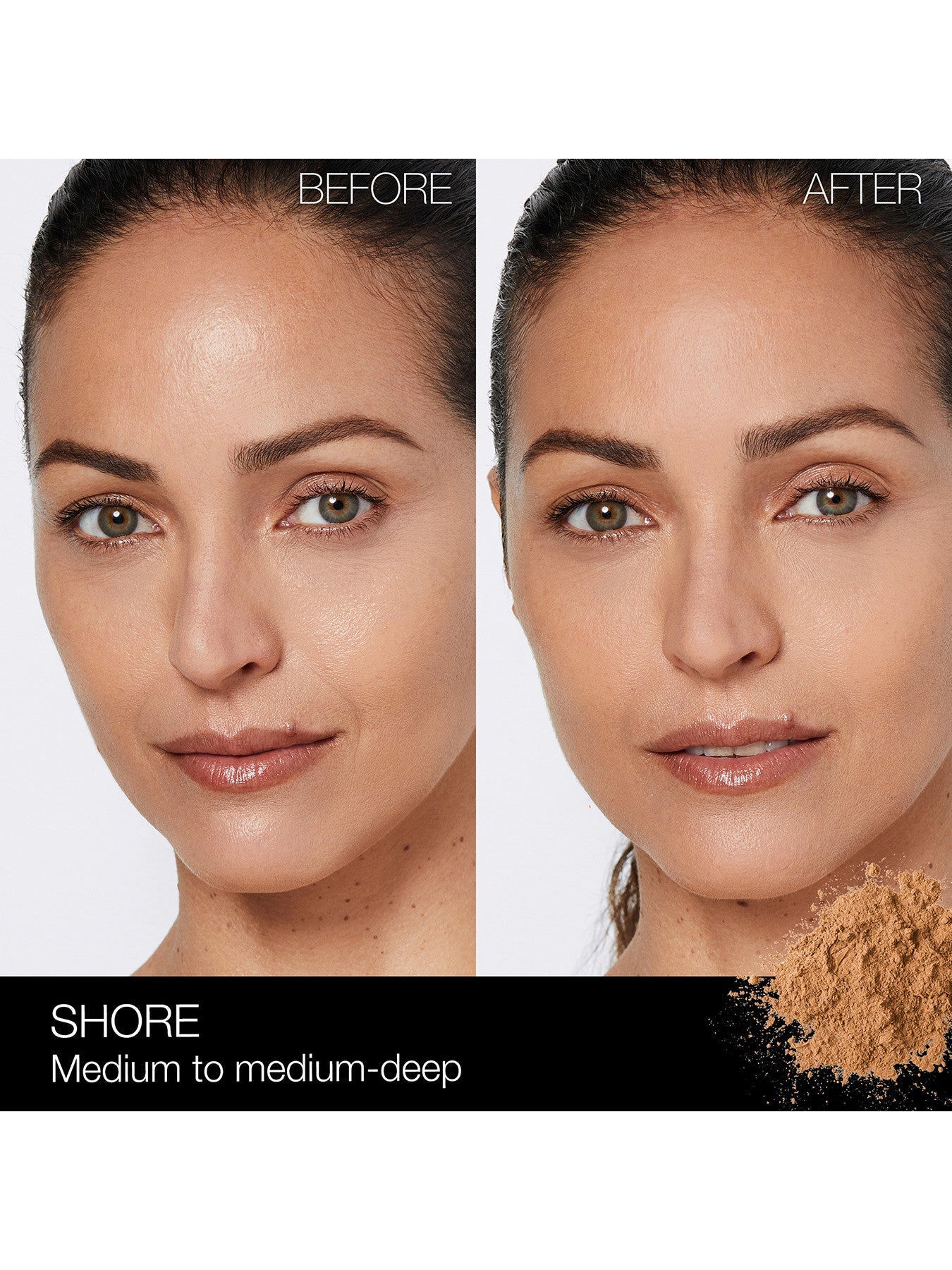 Light Reflecting Setting Powder Pressed