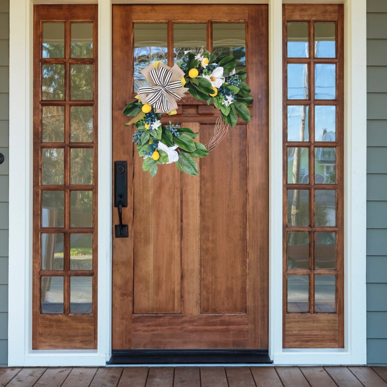 Magnolia Lemon Wreath