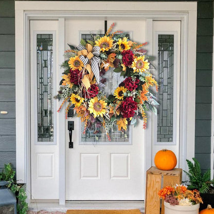 🌻Sunflower Wreath-Country French Wreath