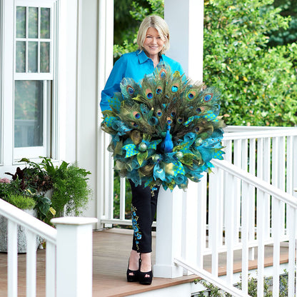 😍Wreaths to Wow Your Neighbors🦚Gorgeous Peacock Wreath