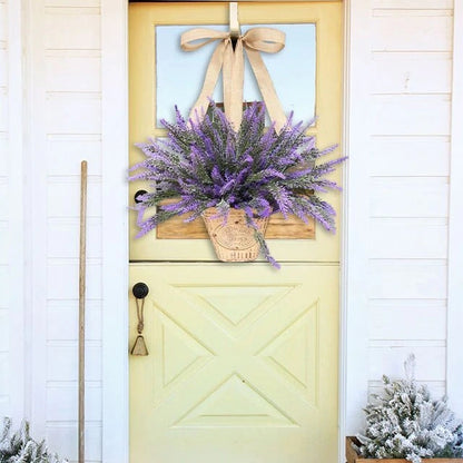 ✨🌸Lavender Basket Wreath🌸