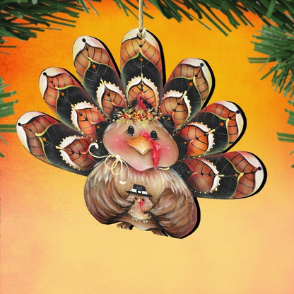 Turkey Wreath Door Hanger 🍂Thanksgiving  Decor