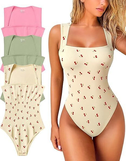 ⏰Last Day Promotion - Only $13.98✨Sleeveless Tummy Control Tank Tops Bodysuits