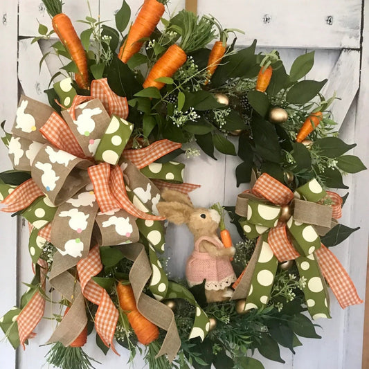 🐰Easter Bunny Wreath🐰Easter Swags, Door Decor