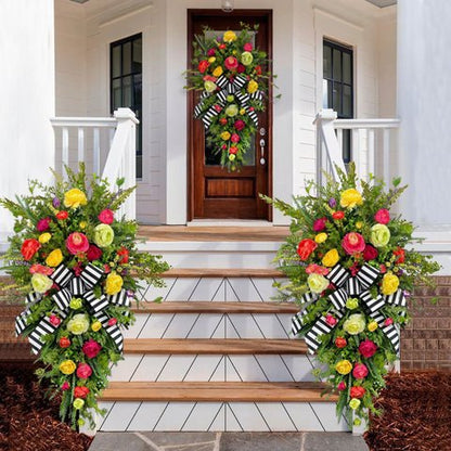 Extra Large Spring Wreath, Easter Wreaths for Front Door