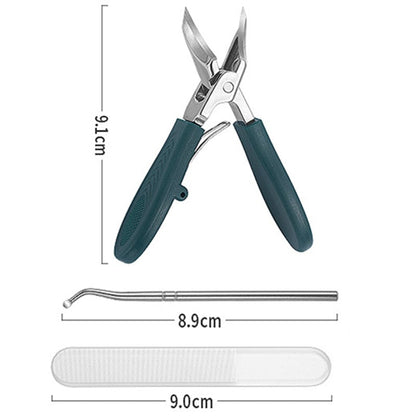 🔥Last Day Sale 49% OFF - 💅Eagle Beak Angled Nail Clippers 3-Piece Set
