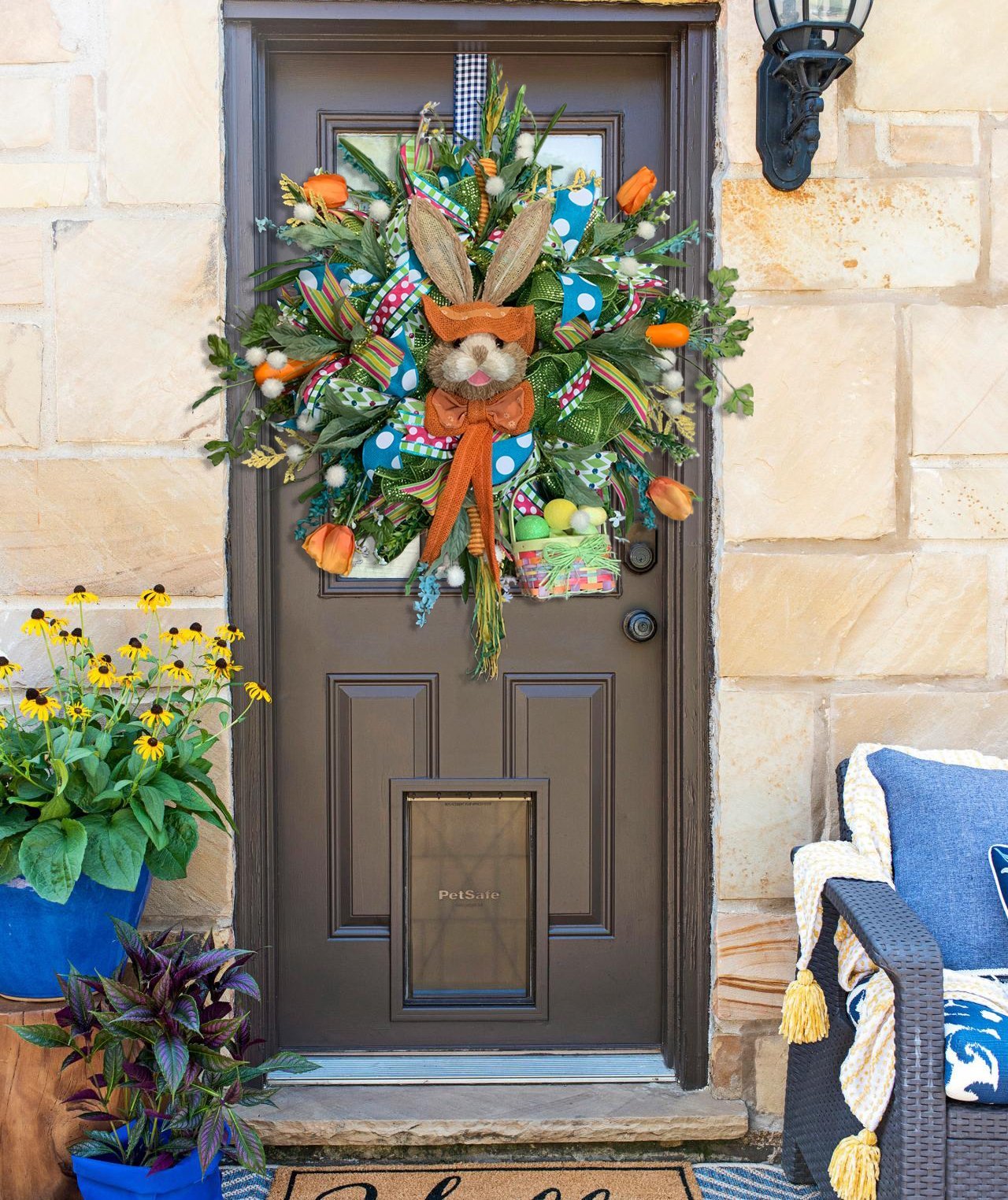 🐰Easter Bunny Wreath🐰Easter Swags, Door Decor