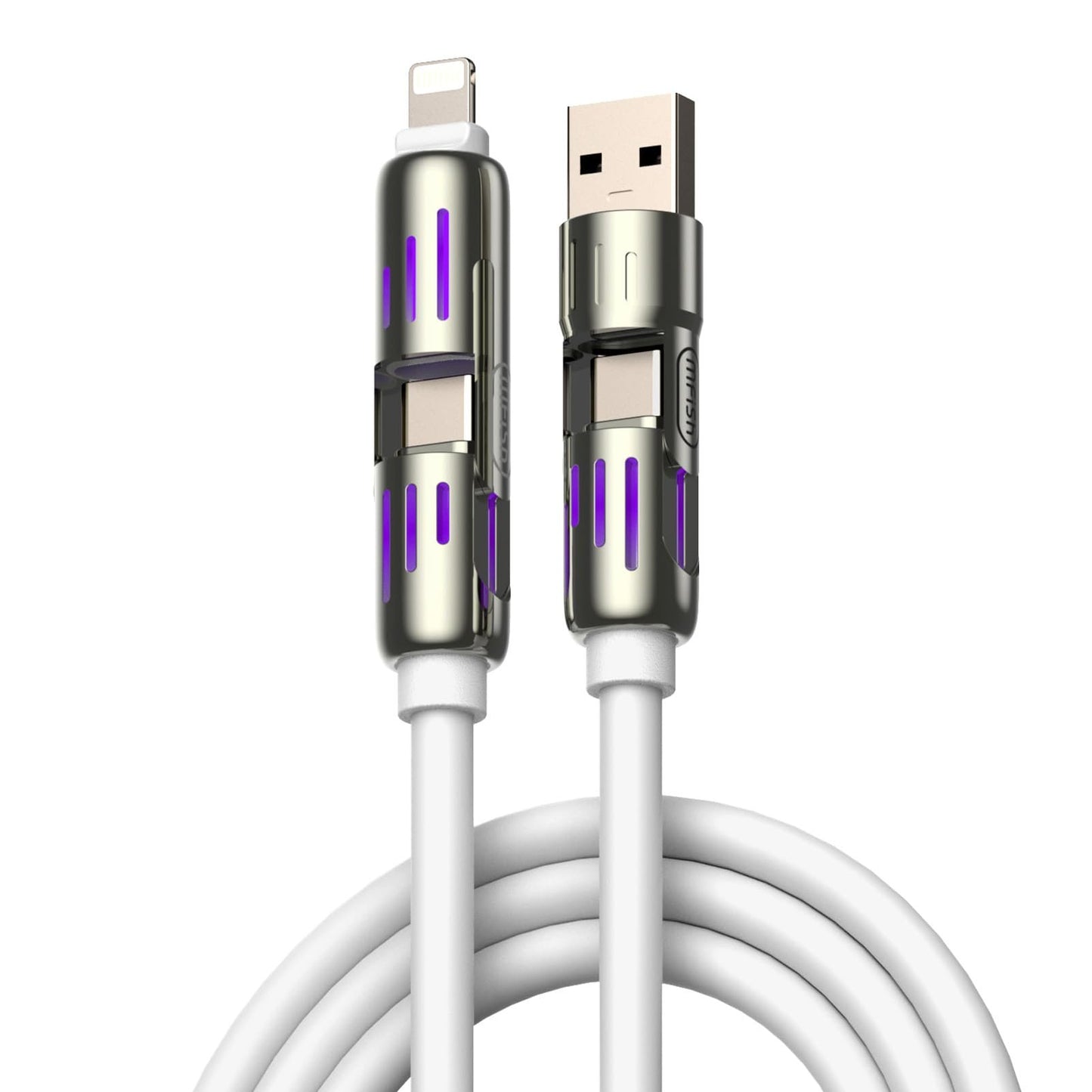 🔥FACTORY DIRECT SALE -60% OFF⏰ 4-in-1 USB Charging Cable fast charging MAX 240W