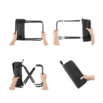 HOT SALE🔥 Portable Stool for Mountaineering and Hiking, Foldable Stool with Carrying Bag