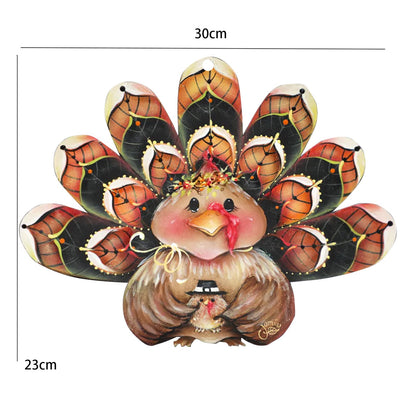Turkey Wreath Door Hanger 🍂Thanksgiving  Decor