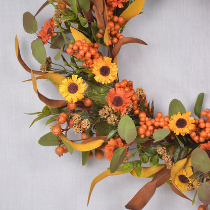 Fall Thanksgiving Harvest Wreath