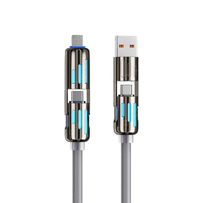 🔥FACTORY DIRECT SALE -60% OFF⏰ 4-in-1 USB Charging Cable fast charging MAX 240W