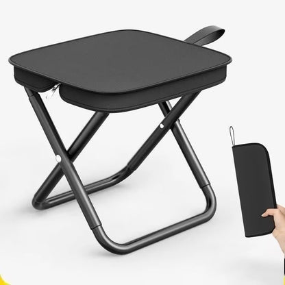 HOT SALE🔥 Portable Stool for Mountaineering and Hiking, Foldable Stool with Carrying Bag
