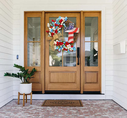 Patriotic Wreath-4th Of July Wreath